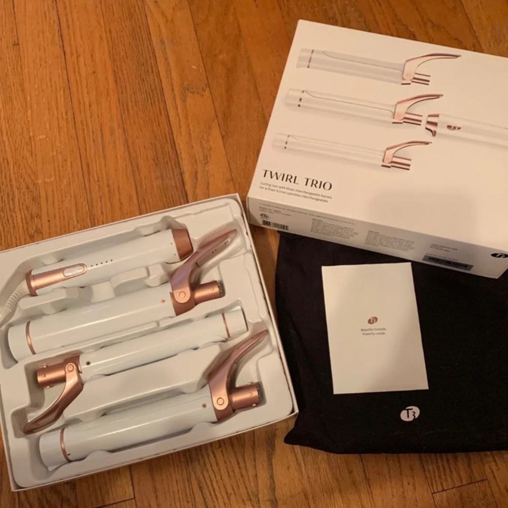 T3 Twirl Trio curling irons